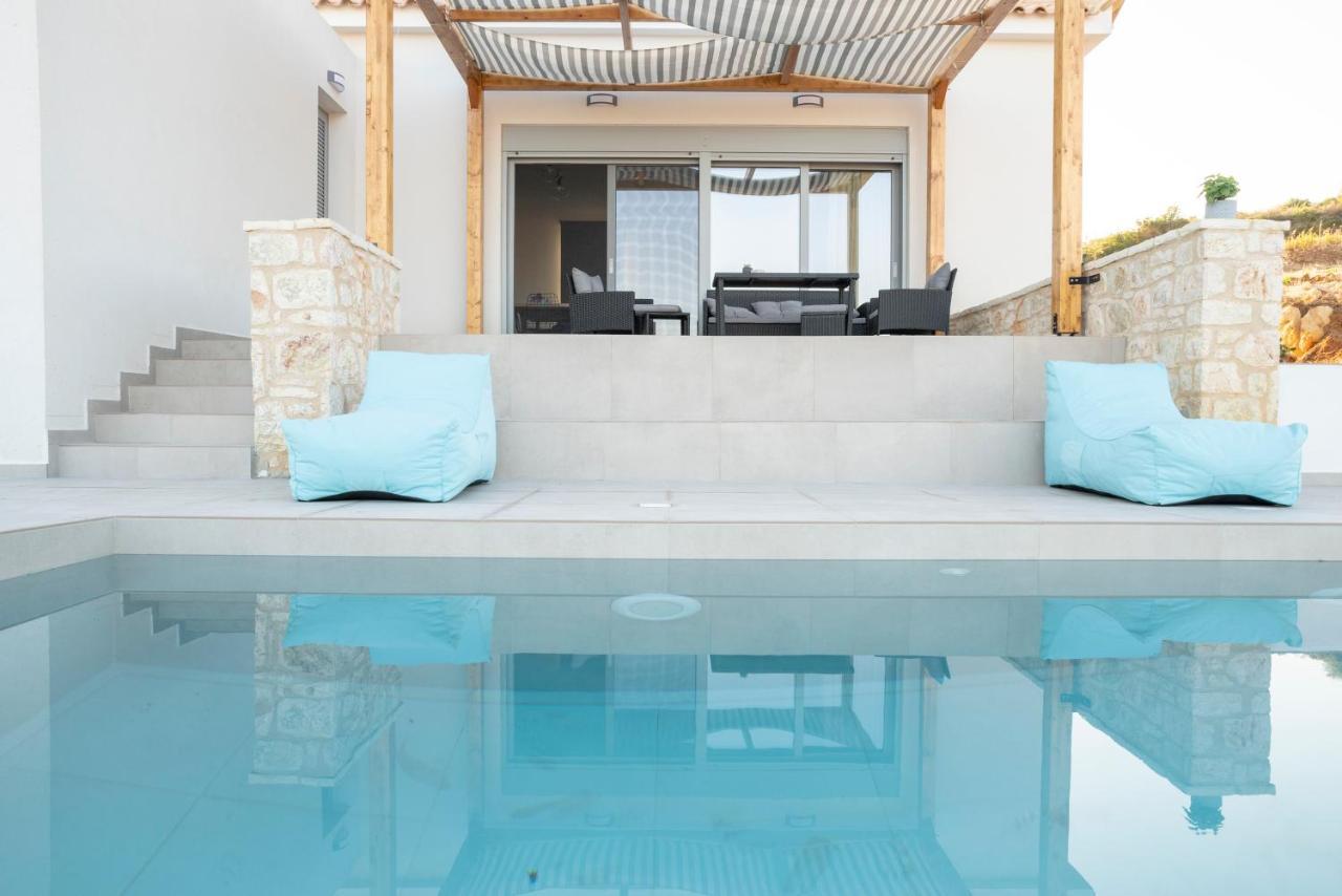 Sunset Luxury Villa Akritokhórion Dış mekan fotoğraf
